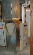 Lennox furnace installed by D's Air & Heating, Inc.